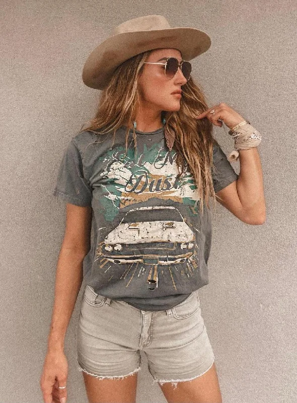 Exclusive Deals Just for You!Eat My Dust Tee - Black