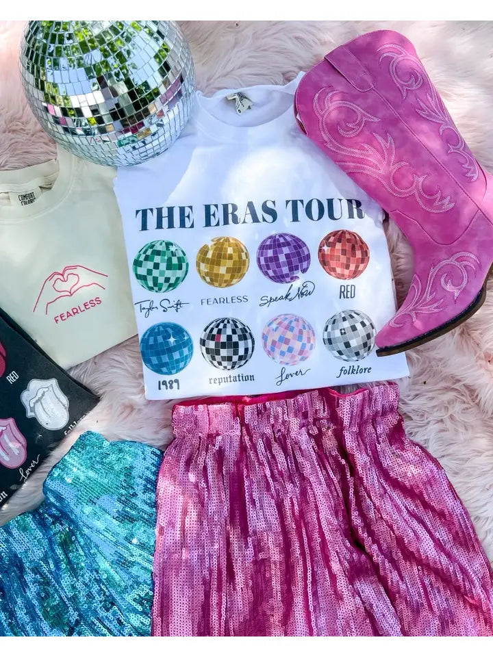 Massive Price Cuts!Eras Tour Disco Ball Tee