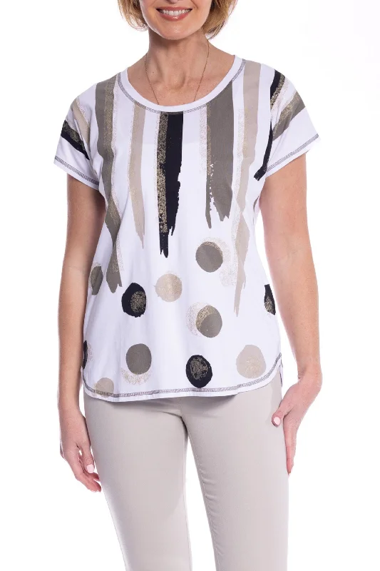 Savings You Can’t Ignore!FOIL FRONT TEE - CLM478