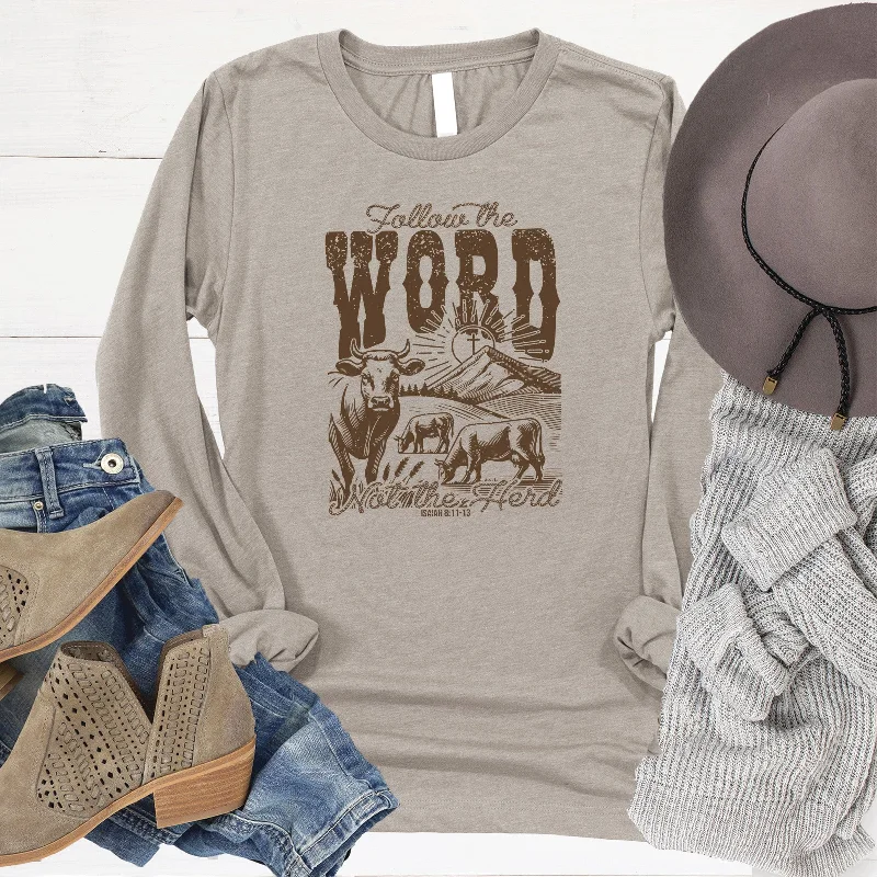 Seasonal Sale – Shop Now!Follow the Word Long Sleeve