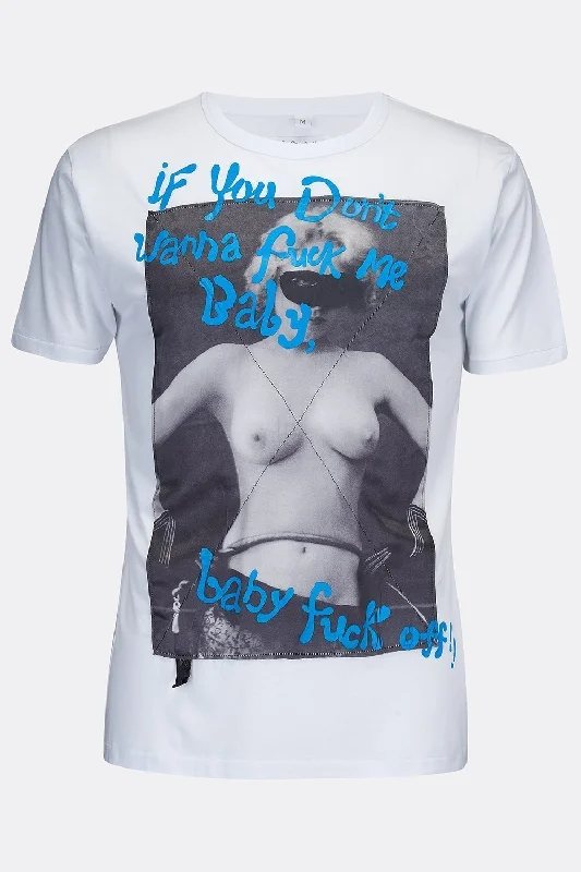 Unbeatable Prices!F**K MY T*TS TEE-SHIRT - BLUE