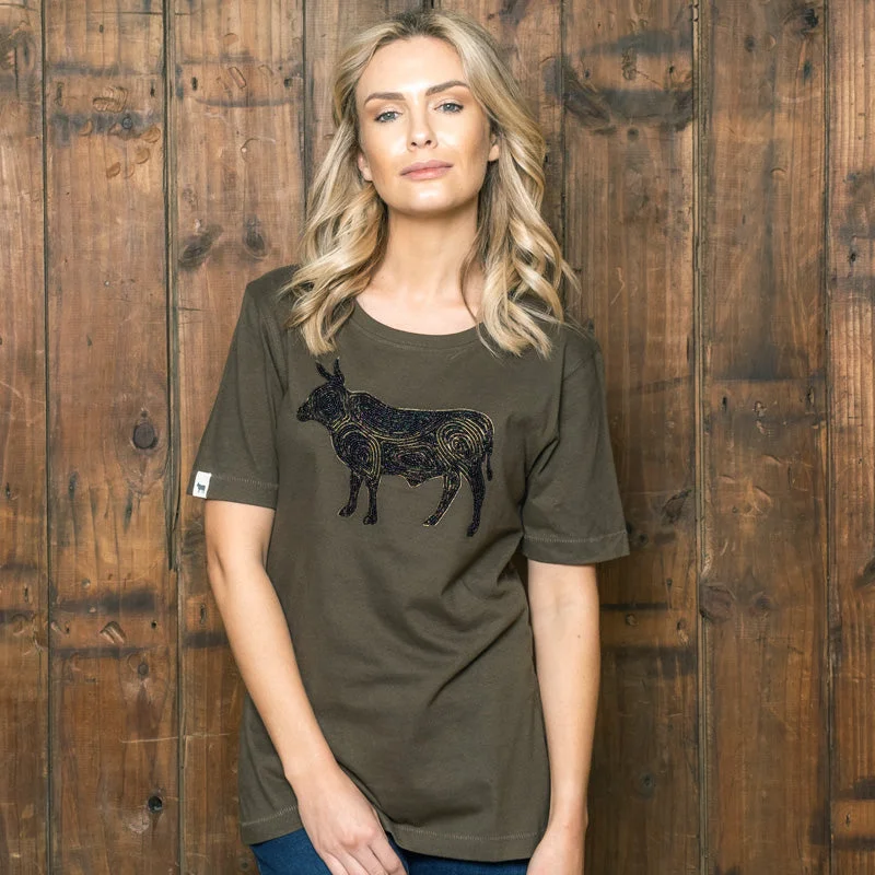 Save Up to 50% Off!Concentric Nguni Regular Crew Tee Fatigue