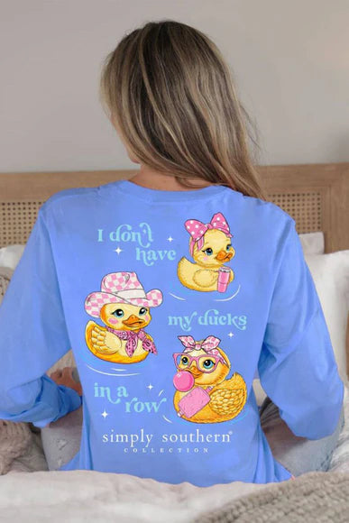 Flash Sale – Act Fast!I DON'T HAVE MY DUCKS IN A ROW LONG SLEEVE T-SHIRT
