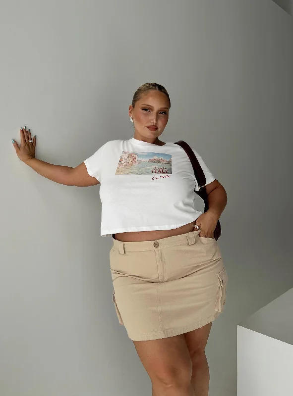 Time to Snag a Bargain!Italy Love Tee Ivory Curve