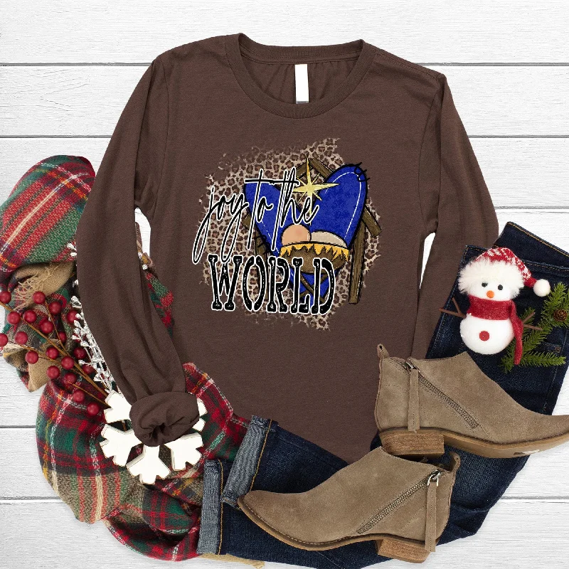 The Sale You’ve Been Waiting For!Joy To The World Leopard Long Sleeve