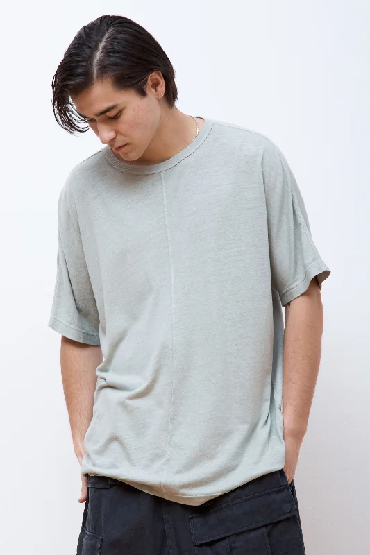 Only a Few Left – Order Now!Hemp Cross Oversized T-Shirt Sage