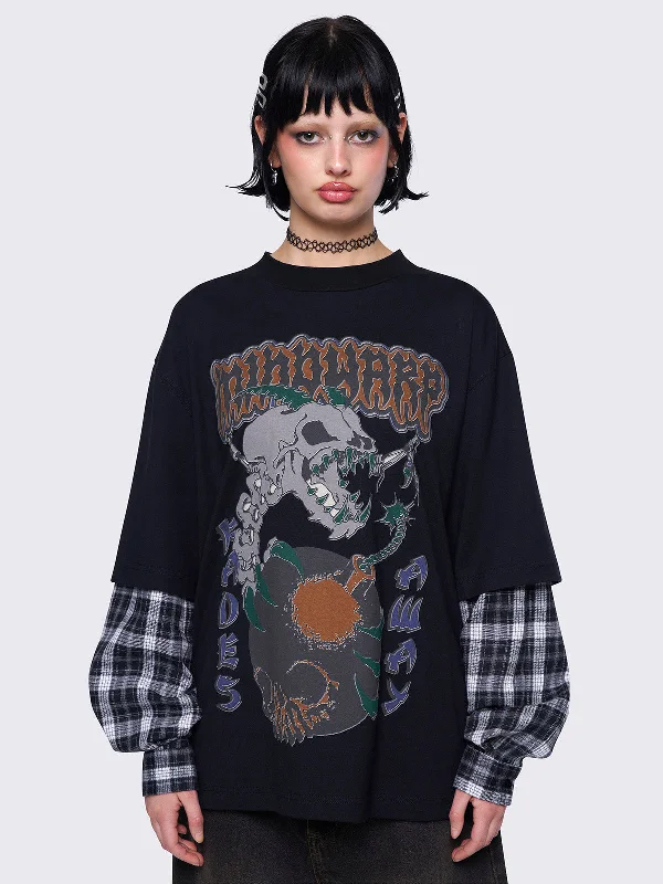 Shop Smart, Save Big!Mindwarp Layered T-shirt