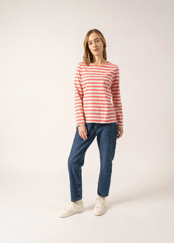 Shop Smart, Save Big!Minquidame Tricolour Breton Shirt - with lurex stripes (DOLY/ECUME/OR)