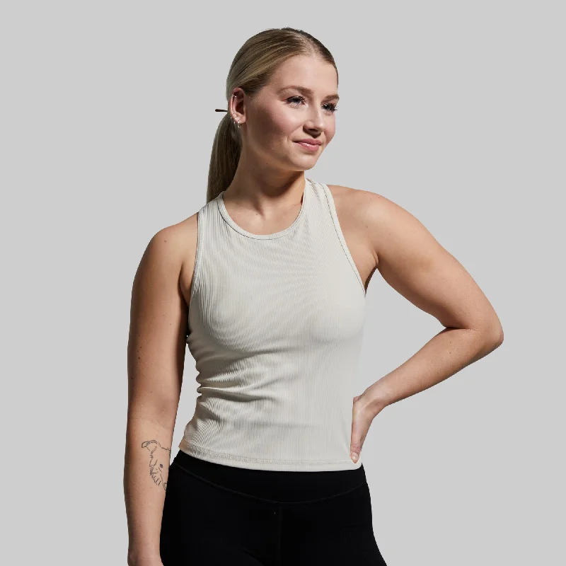 Get More, Spend Less – Shop Now!Perfect Ribbed Tank (Oatmeal)