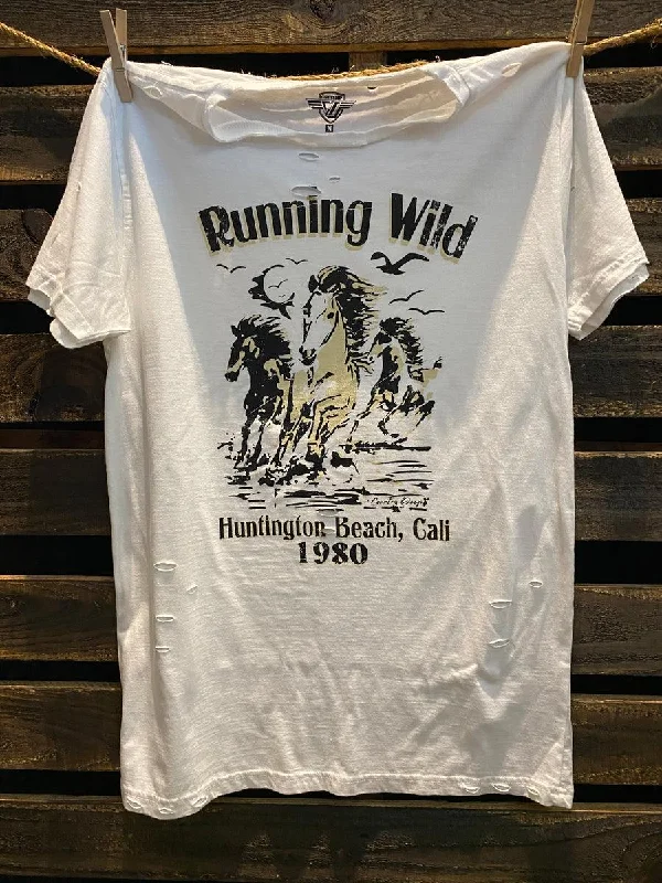 The Best Sale of the Year!Running Wild T-Shirt - White