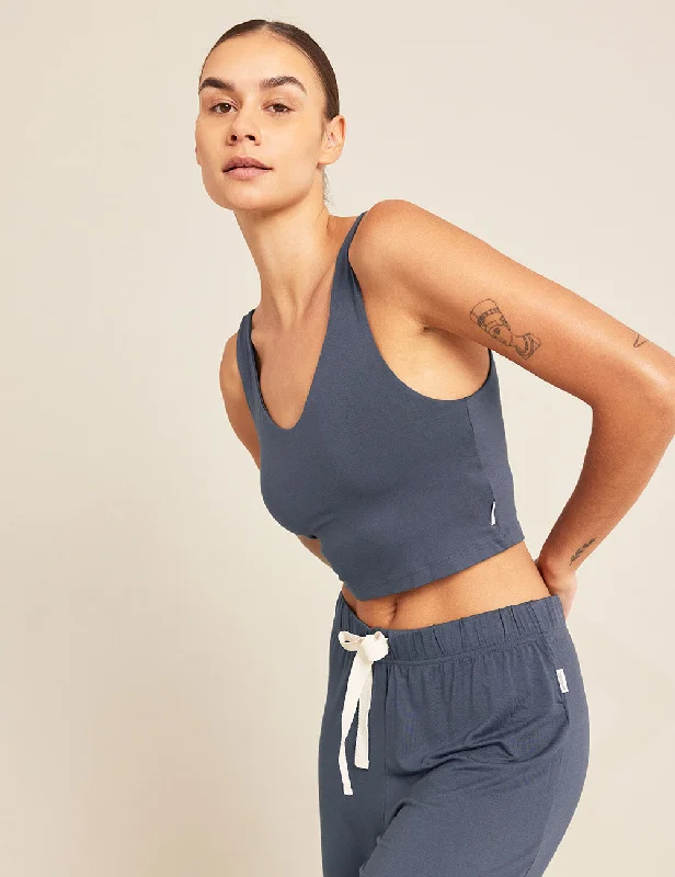 Exclusive Offers You’ll Love!Shelf Bra Crop Top - Storm