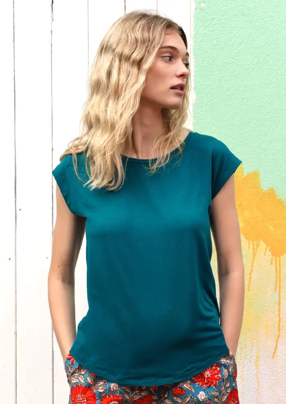 Hottest Discounts of the Year!Shell T-shirt Teal
