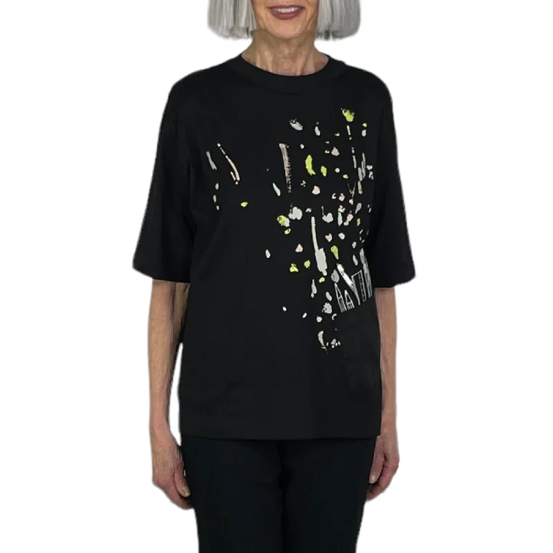 Best Price of the Season!LAZY PRINT S/S TEE W/POCKET