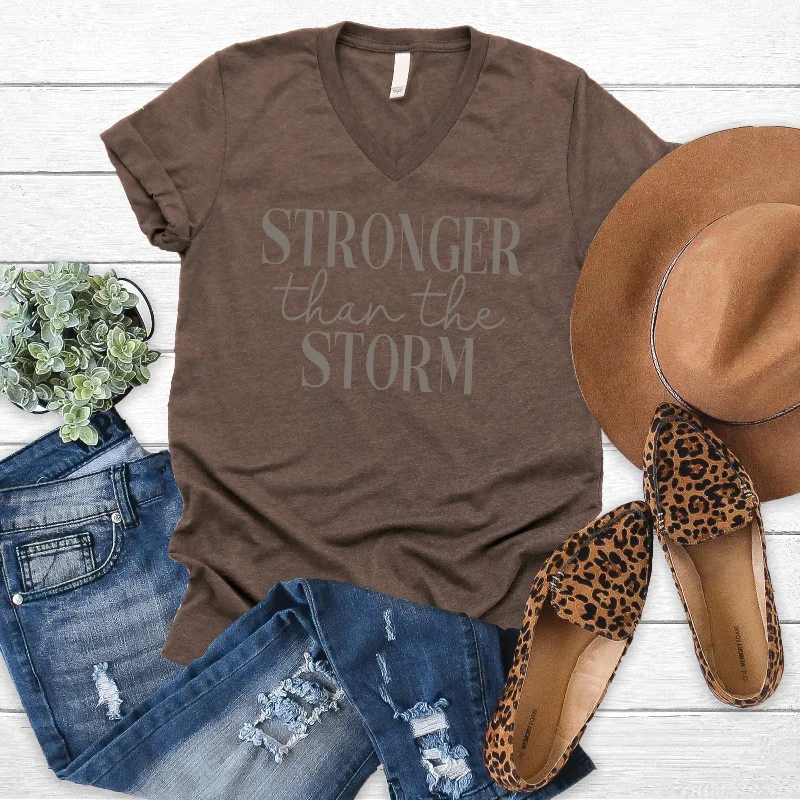 Save More Than Ever!Stronger than the Storm V-Neck