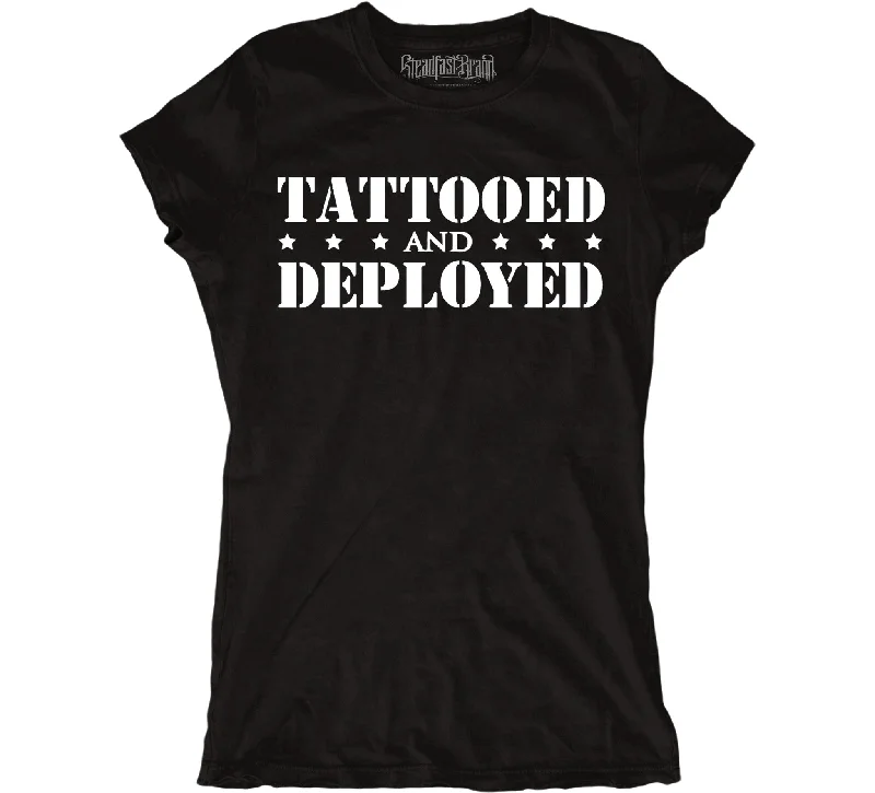 The Sale You’ve Been Waiting For!Women's Tattooed Deployed Tee
