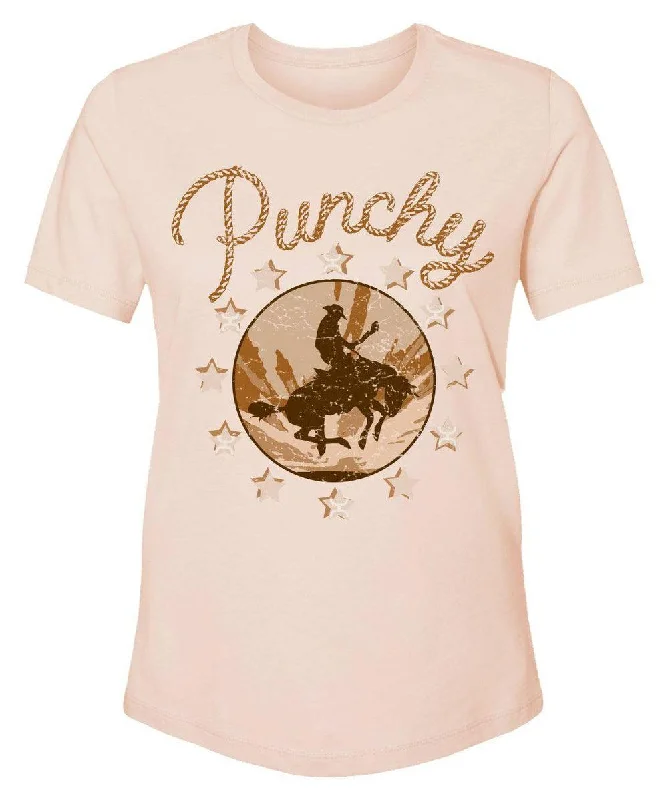 Snag the Best Prices Now!Punchy Ladies T-shirt - Peach