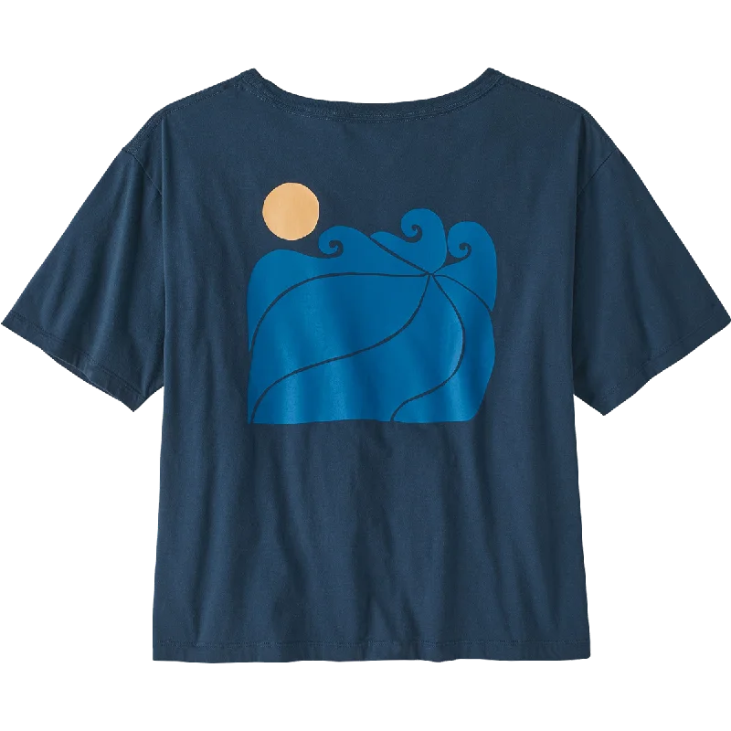 Price Drop Alert!Women's Sunrise Rollers Organic Easy Cut Tee