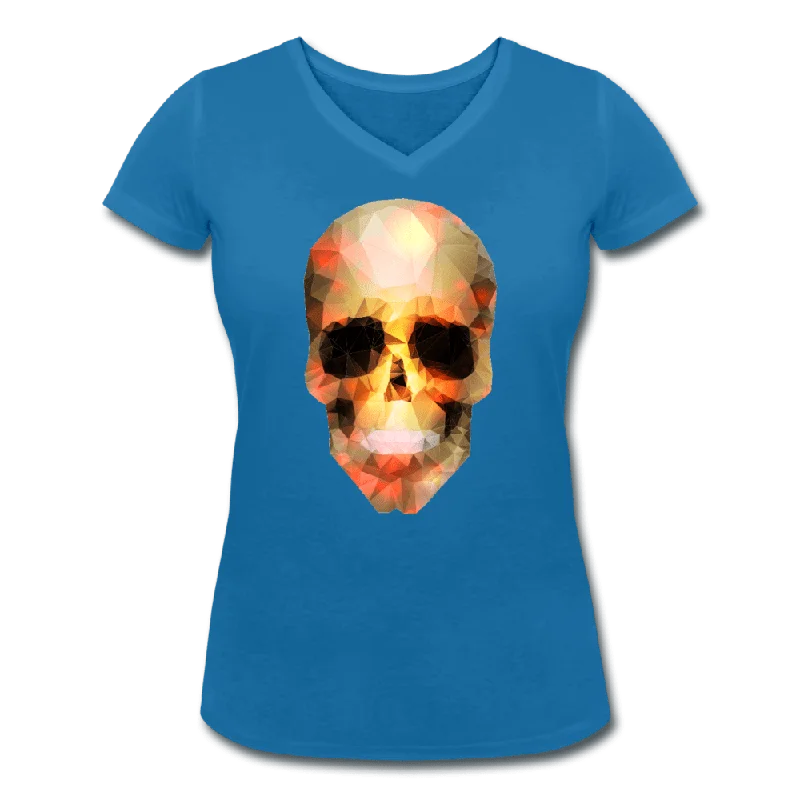 Limited Time Offer!WOMENS HAPPY ORGANIC V-NECK T-SHIRT