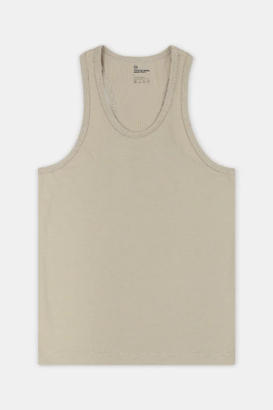 Shop Early, Save Big!Women's Racer Back Vest Plastic Free - Stone