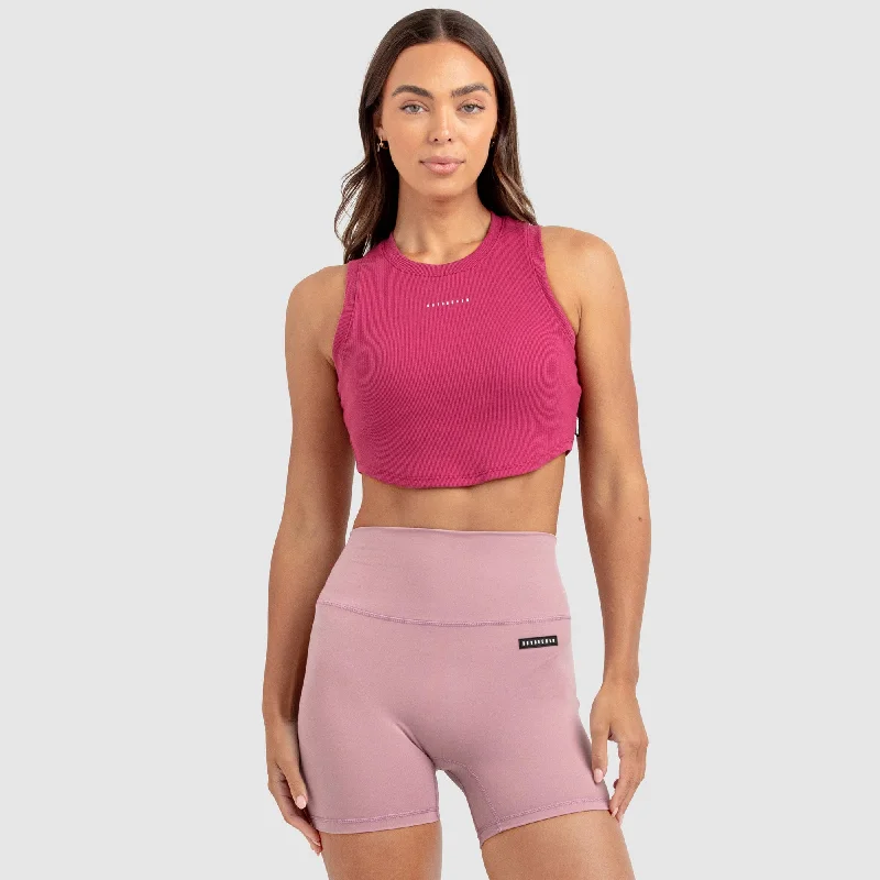 Shop Now and Save!Womens Scoop Tank - Deep Rose