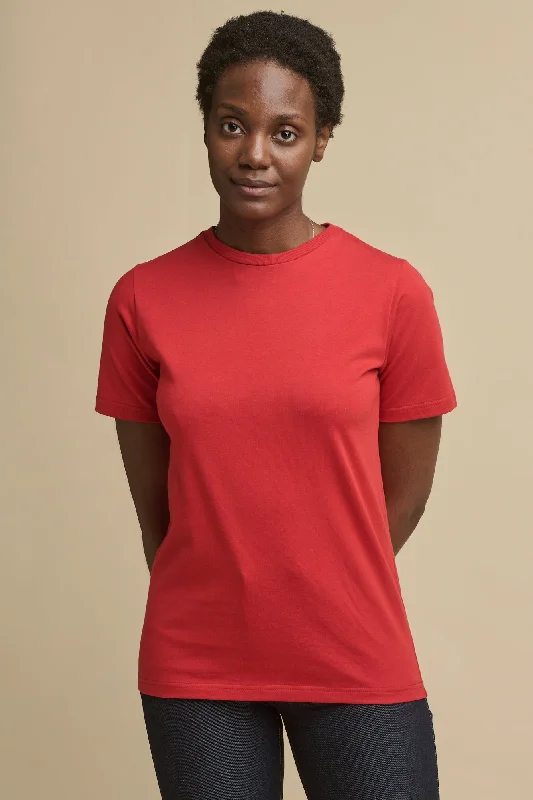 Your Favorite Sale is Back!Women's Short Sleeve T Shirt - Crimson