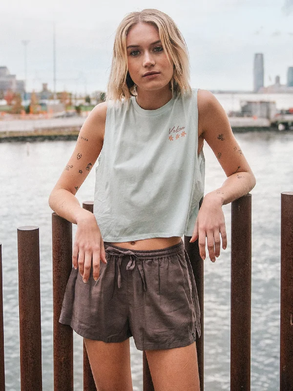 Limited Edition, Limited Price!Stone Hour Crop Tank - Chlorine
