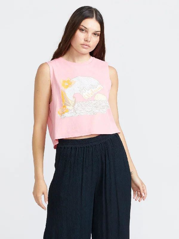 Everything Must Go!Stone Hour Crop Tank - Guava