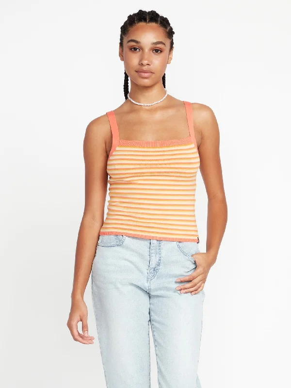 Your Best Deals Are Here!Stripe Is Rite Sweater Tank - Multi