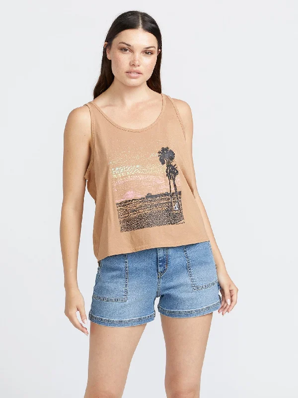 Best Price of the Season!To The Bank Tank - Mocha