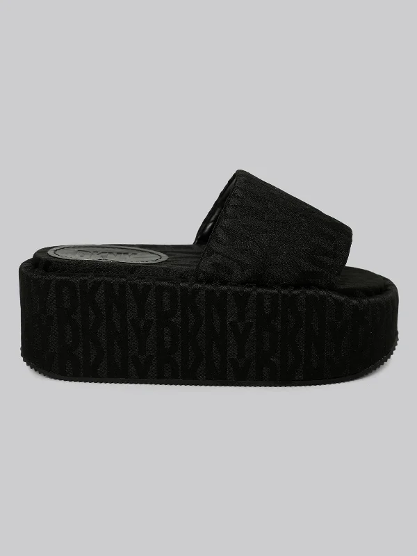 Shop Today, Save Tomorrow!DKNY Women Black Sandal