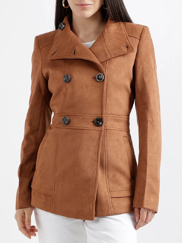 Unmissable Offers Await!Elle Women Solid Full Sleeves Collar Jacket