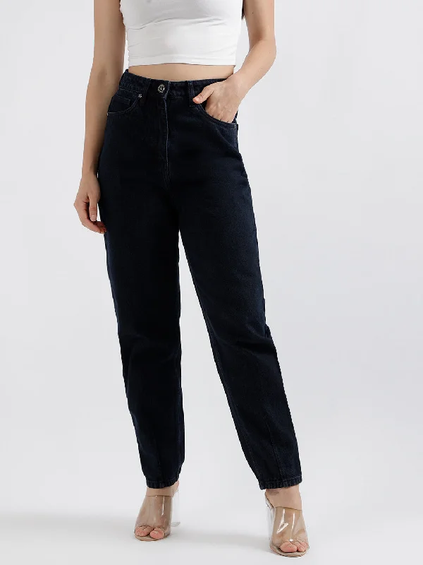 Save Money, Shop Happy!Elle Women Solid Relaxed Fit Jeans