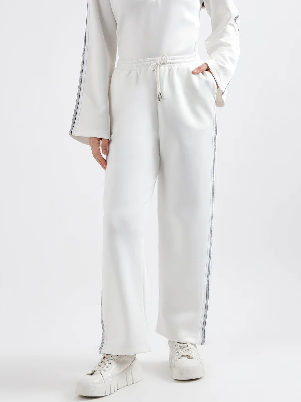 Price Drop Alert!Elle Women Solid Relaxed Fit Sweatpant
