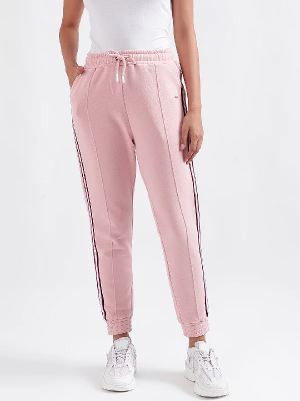 Exclusive Savings This Week!Elle Women Pink Solid Relaxed Fit Sweatpant