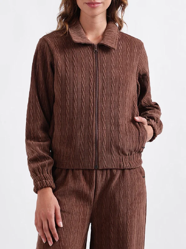 Great Deals, Just for You!Elle Women Solid Full Sleeves Collar Sweatshirt
