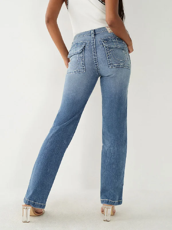 Grab Yours Before It’s Too Late!True Religion Womens Big T Sarah Straight Fit Blue High Rise Jeans Grab Yours Before It’s Too Late!True Religion Womens Big T Sarah Straight Fit Blue High Rise Jeans