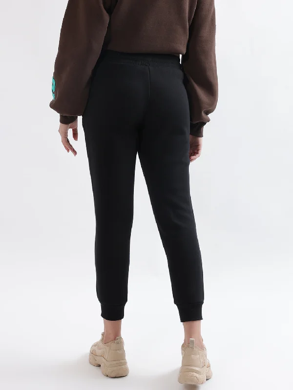 Limited Deals, Unlimited Savings!True Religion Women Black Solid Regular Fit Sweatpant Limited Deals, Unlimited Savings!True Religion Women Black Solid Regular Fit Sweatpant